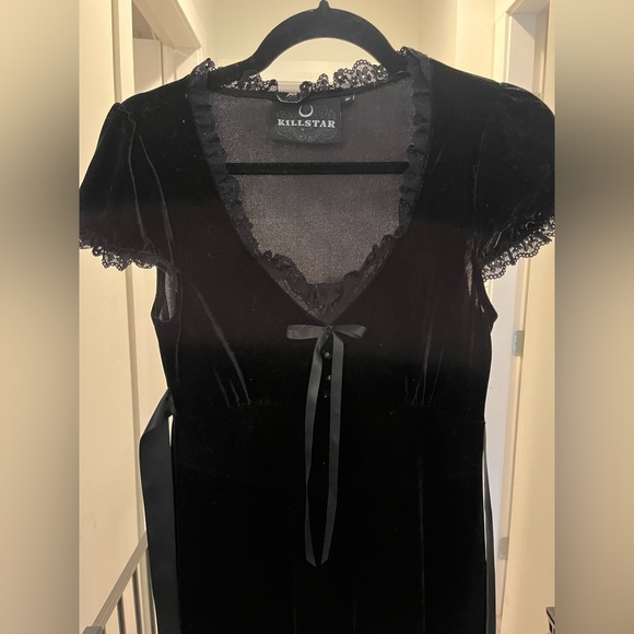 Killstar Velvet Dress - Picture 4 of 5